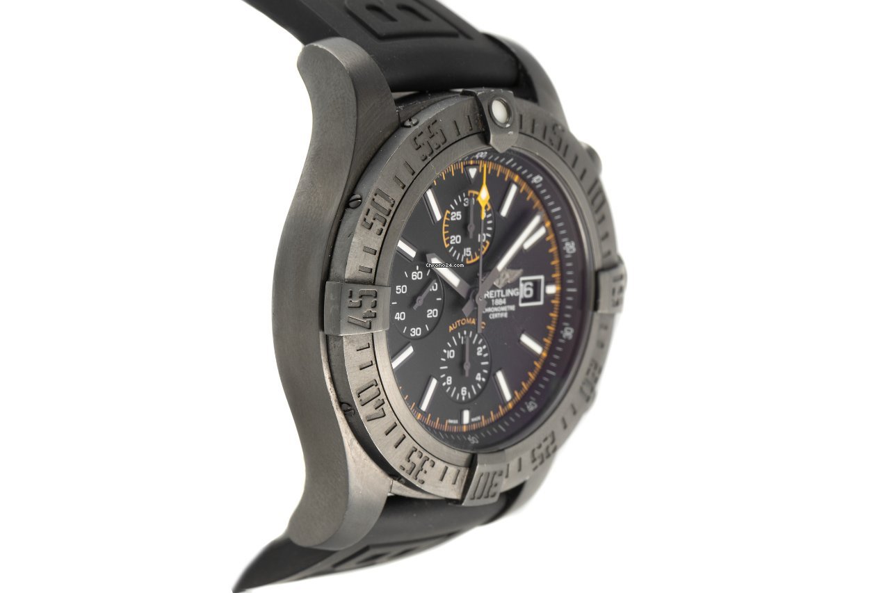 IMG_9081 Breitling Super Avenger II Mens watch Unisex Automatic Steel M13371 Replica 6
