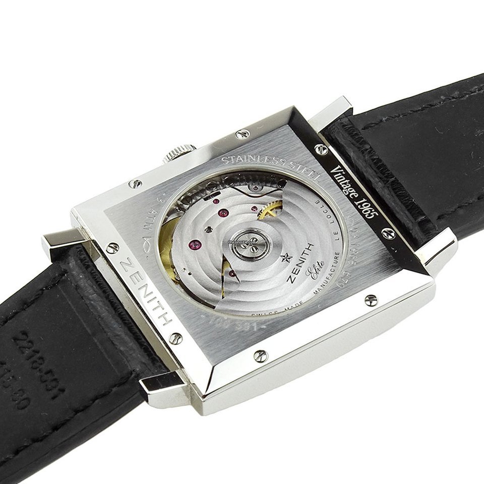 IMG_9081 Zenith New Vintage 1965 Mens watch Unisex Automatic Steel 03.1965.670 91.C591 Replica 6