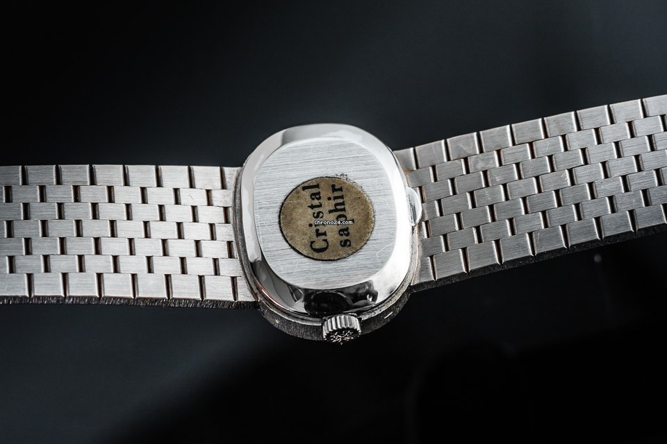 IMG_9081 Patek Philippe Golden Ellipse Womens watch Manual winding White gold 3373 1 Replica 6