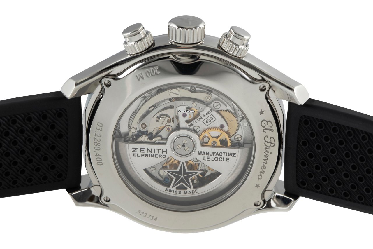 Zenith El Primero Sport Mens watch Unisex Automatic Steel 03.2280.400 91.R576 Replica 6