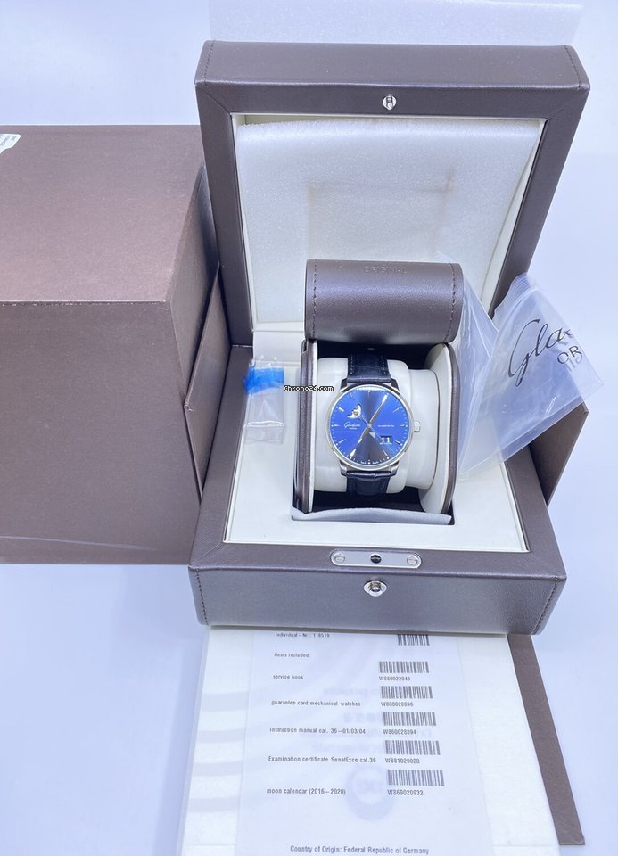 IMG_9081 Glashutte Original Senator Excellence Mens watch Unisex Automatic Steel 1-36-03-04-02-01 Replica 6