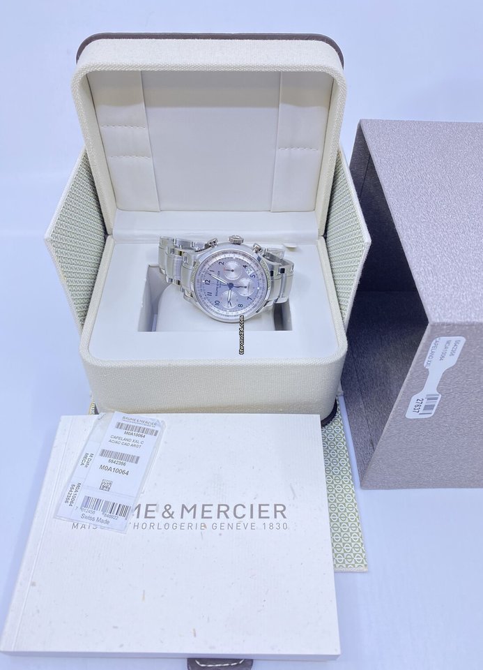 Baume & Mercier Capeland Mens watch Unisex Automatic Steel MOA10064 Replica 6