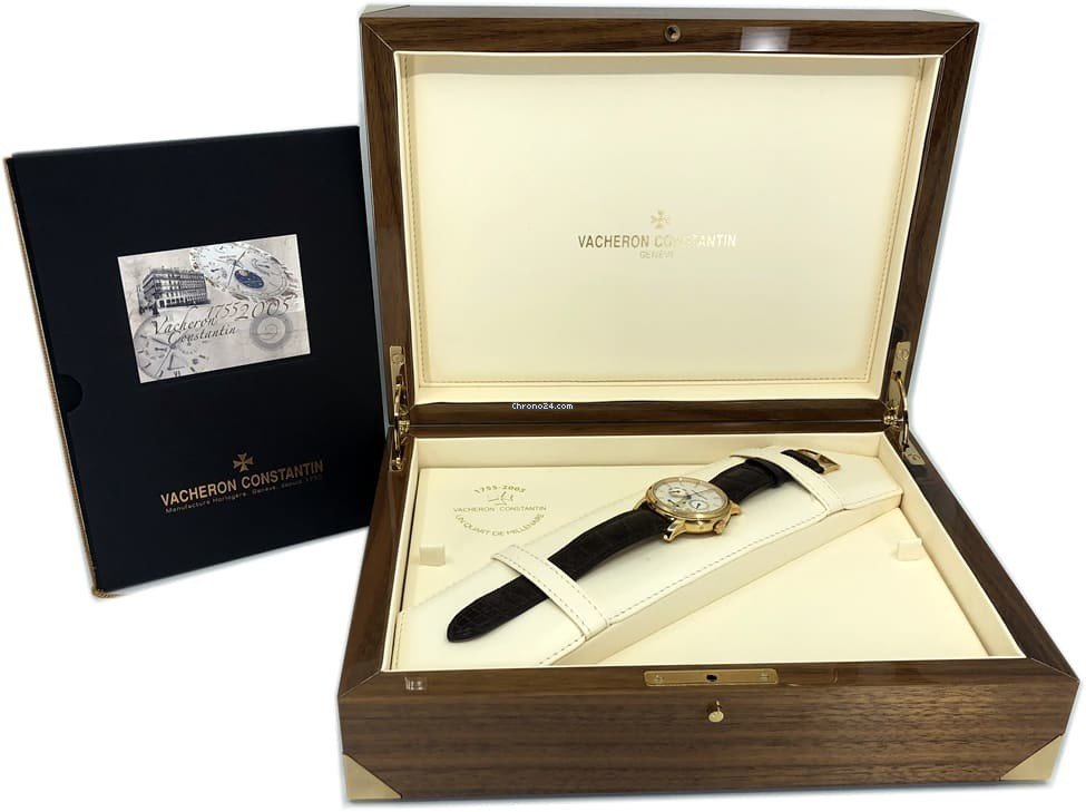 IMG_9081 Vacheron Constantin Mens watch Unisex Automatic Yellow gold 1755 85250 Replica 6