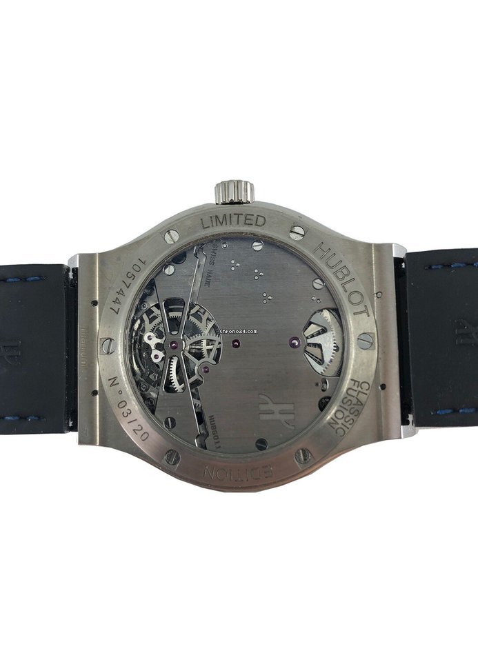 Hublot Classic Fusion Mens watch Unisex Manual winding Titanium 505.NX.7170.LR.PCM14 Replica 6