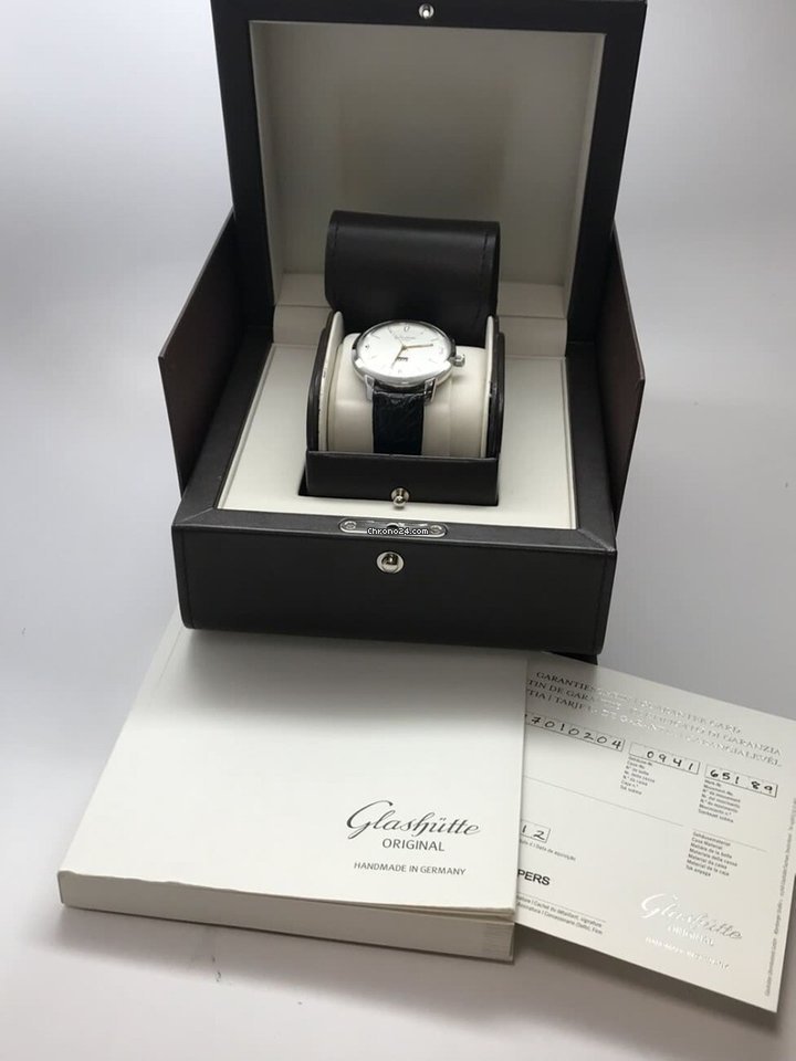 IMG_9081 Glashutte Original Sixties Panorama Date Mens watch Unisex Automatic Steel 39-47-01-02-04 Replica 6