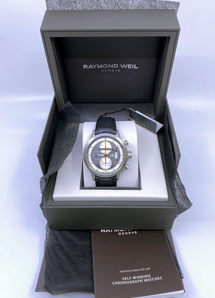 IMG_9081 Raymond Weil Freelancer Mens watch Unisex Automatic Titanium 7745 Replica 6