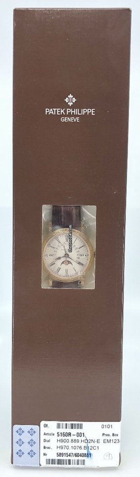 Patek Philippe Perpetual Calendar Mens watch Unisex Automatic Rose gold 5160R-001 Replica 6