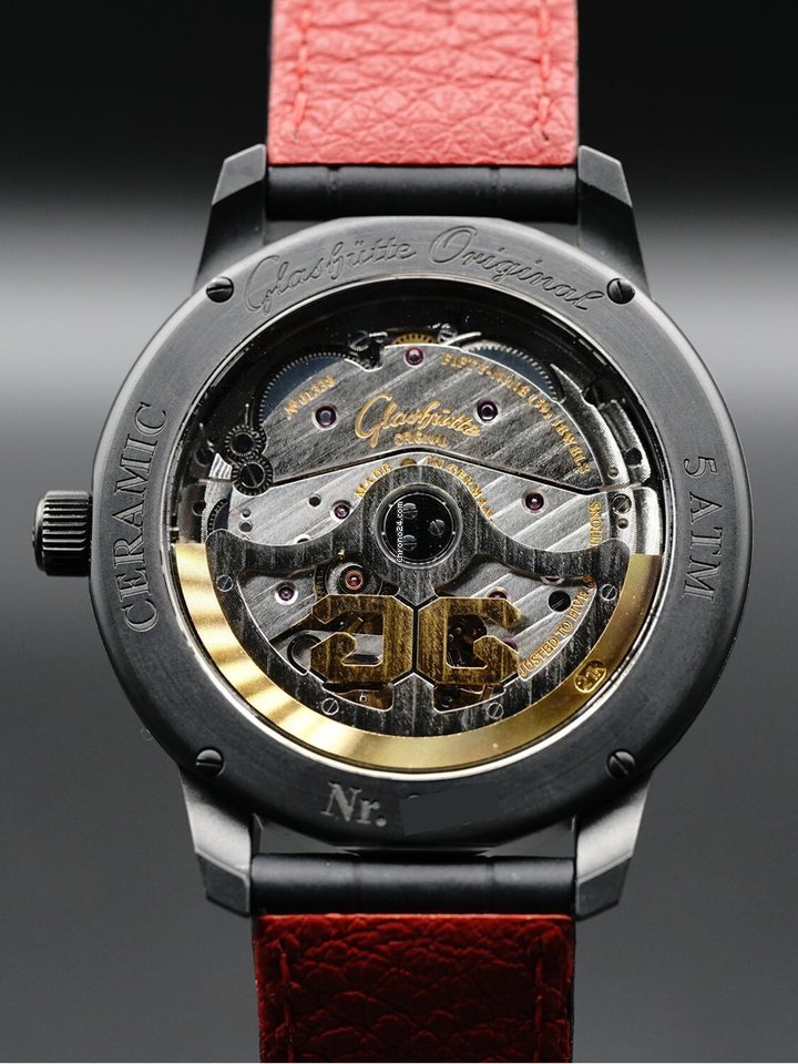 IMG_9081 Glashutte Original Senator Navigator Perpetual Calendar Mens watch Unisex Automatic Ceramic 100-07-06-06-04 Replica 6