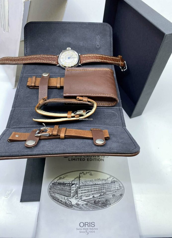 IMG_9081 Oris Big Crown 1917 Limited Edition Mens watch Unisex Automatic Steel 01 732 7736 4081 Replica 6