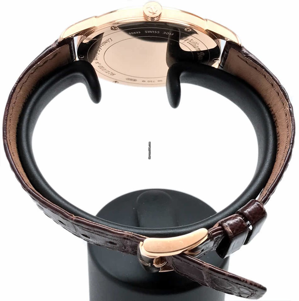 IMG_9081 Baume & Mercier William Baume Mens watch Unisex Manual winding Rose gold 8794 Replica 6