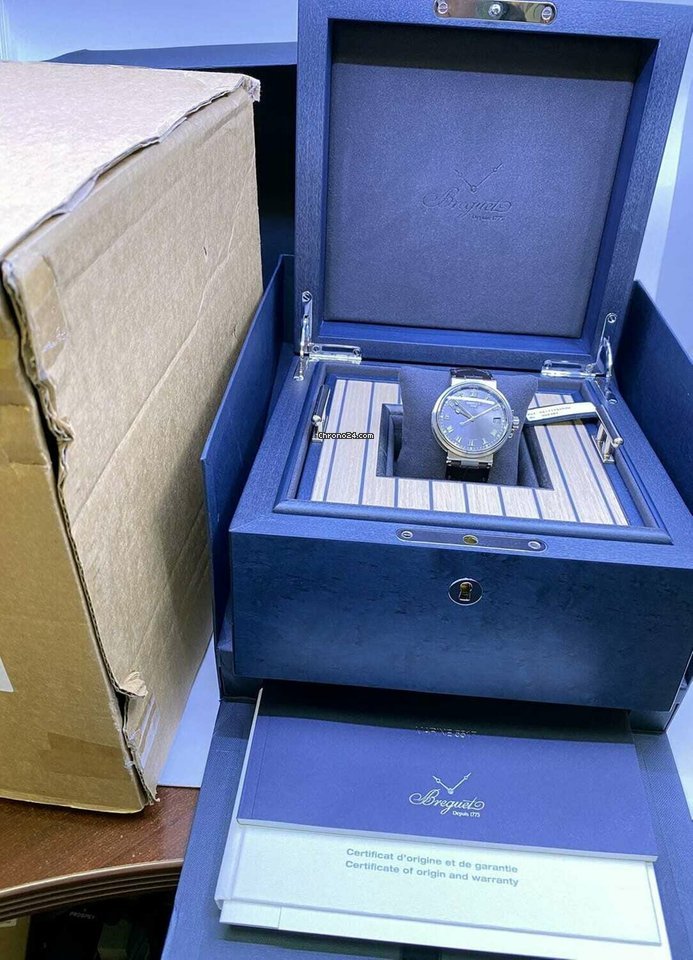 Breguet Marine Mens watch Unisex Automatic Titanium 5517TI Replica 6