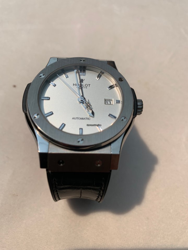 IMG_9081 Hublot Classic Fusion 45, 42, 38, 33 mm Mens watch Unisex Automatic Titanium 542.NX.2610.LR Replica 6