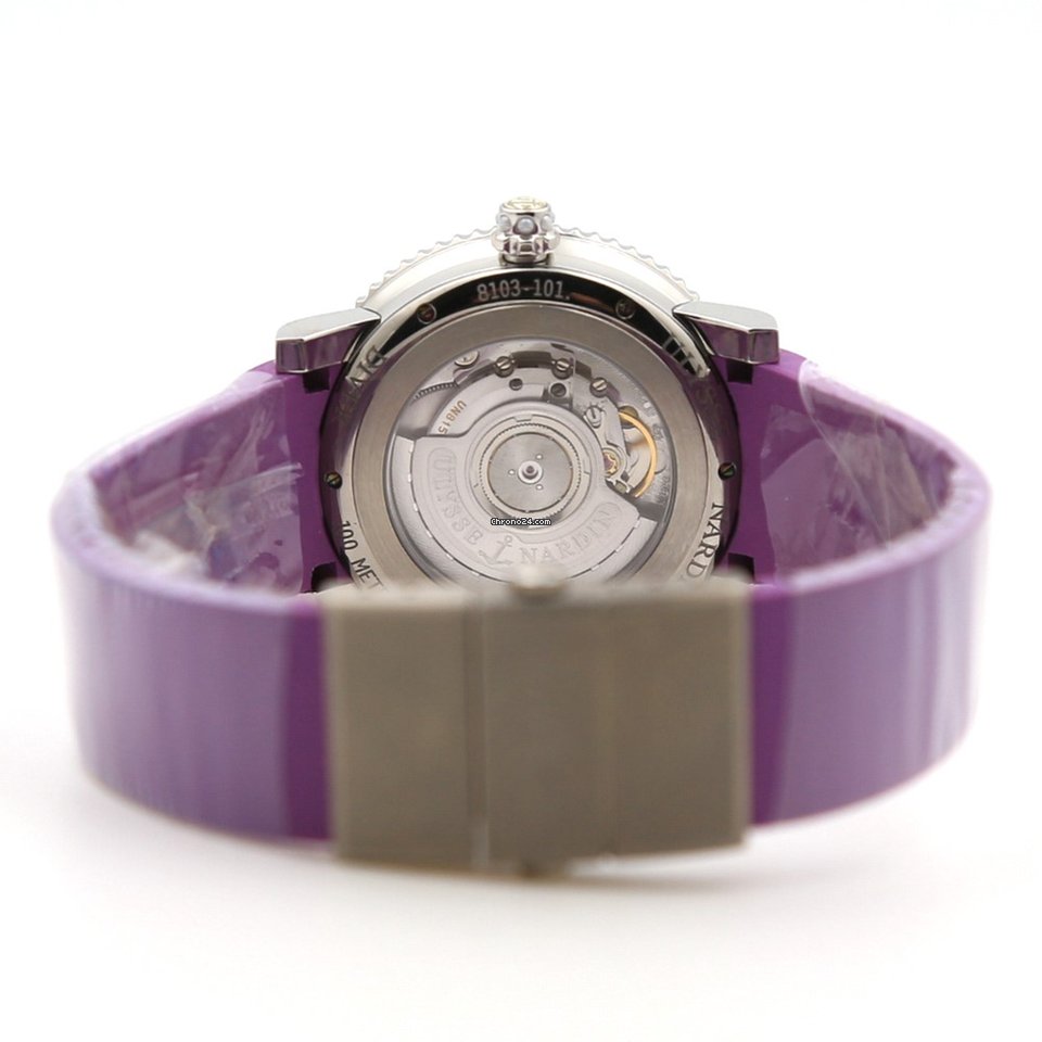 IMG_9081 Ulysse Nardin Lady Diver Womens watch Automatic Steel 8103-101E-3C 10.17 Replica 6