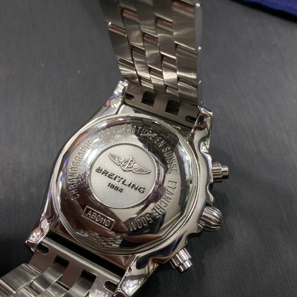 Breitling Chronomat 44 Automatic Steel AB011012 M524 Replica 6