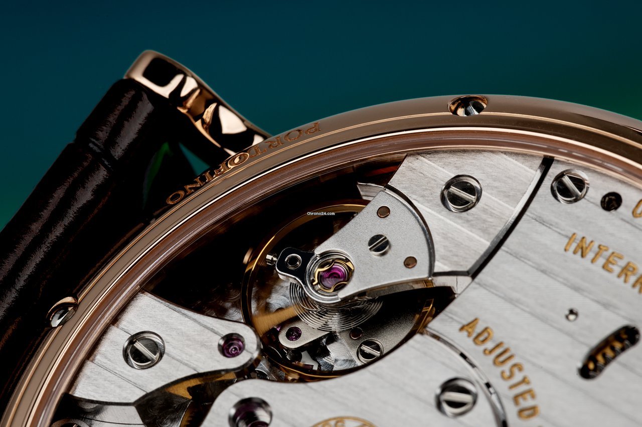 IWC Portofino Hand-Wound Manual winding Rose gold IW510104 Replica 6