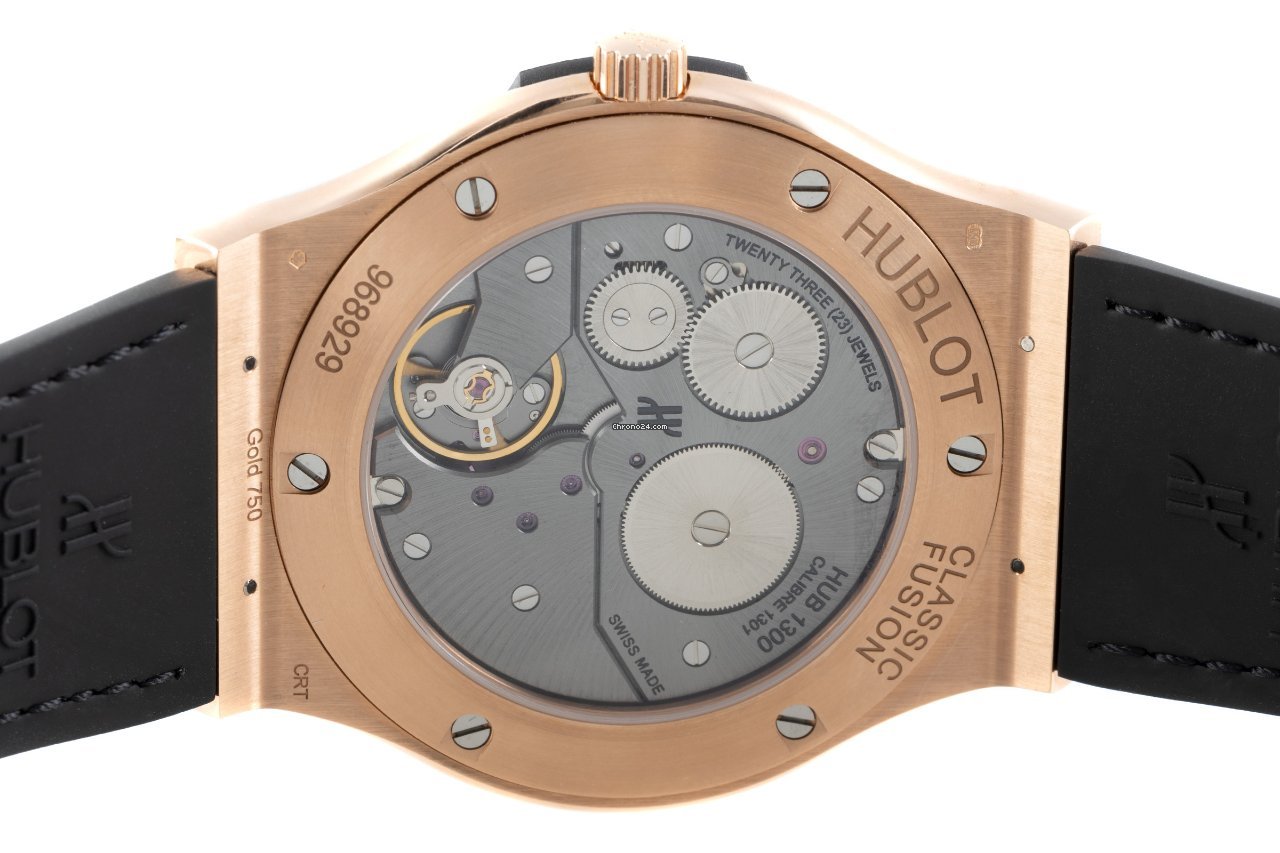 Hublot Classic Fusion Ultra-Thin Mens watch Unisex Manual winding Red gold 515.OX.2210.LR Replica 6