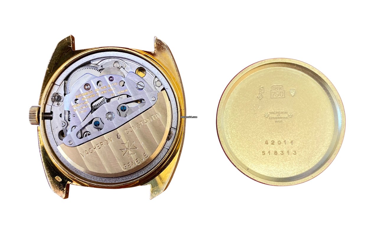 IMG_9081 Vacheron Constantin Mens watch Unisex Automatic Yellow gold 42011 Replica 6