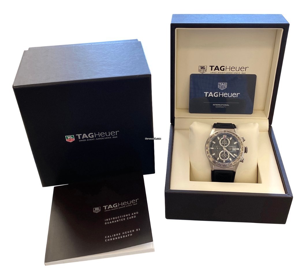 IMG_9081 TAG Heuer Carrera Calibre HEUER 01 Mens watch Unisex Automatic Titanium CAR208Z.FT6046 Replica 6