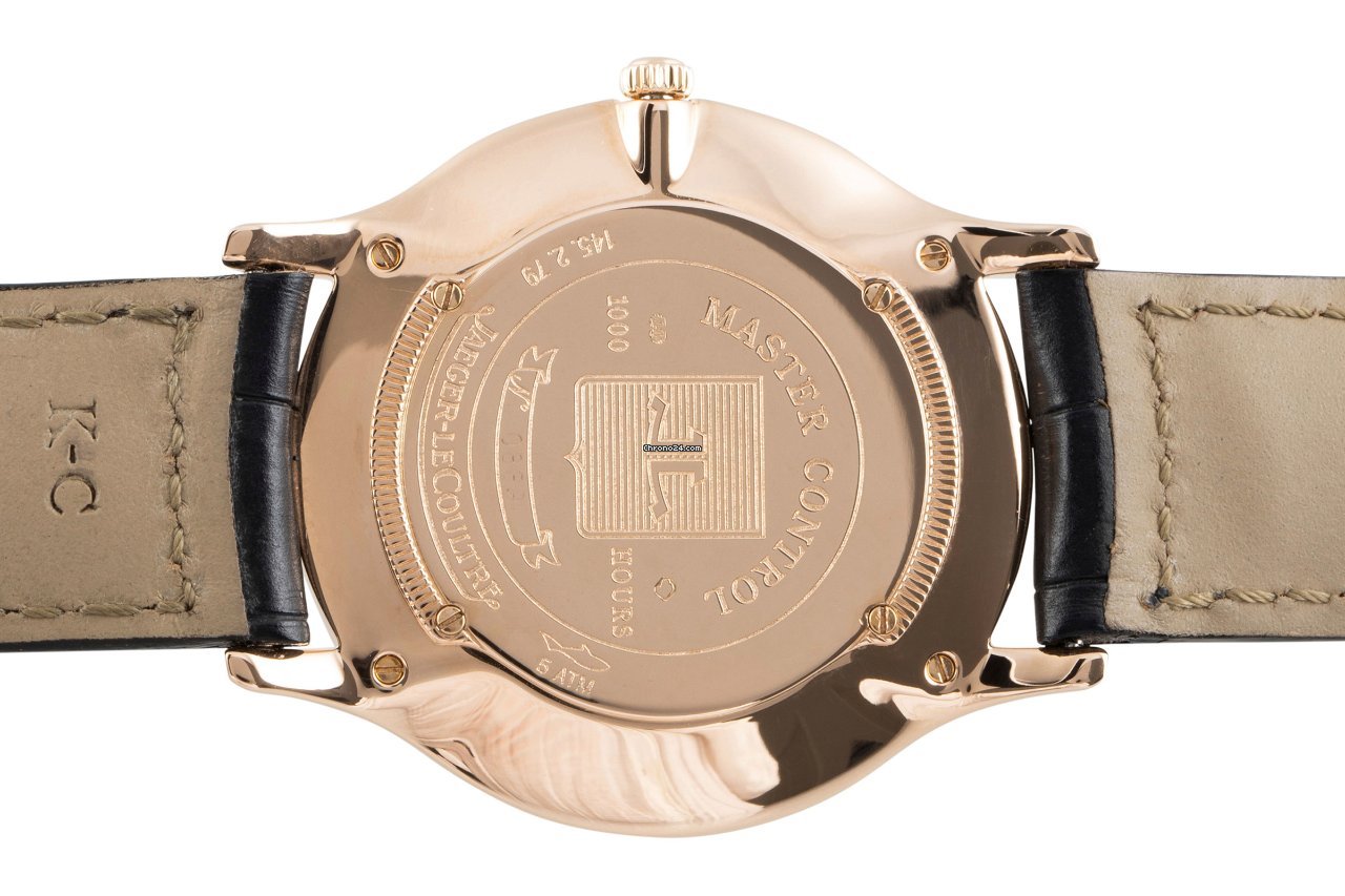 IMG_9081 Jaeger-LeCoultre Master Ultra Thin Mens watch Unisex Manual winding Red gold 145.2.79 Replica 6