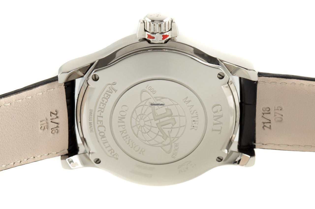 Jaeger-LeCoultre Master Compressor GMT Mens watch Unisex Automatic Steel 146.8.05 Replica 6