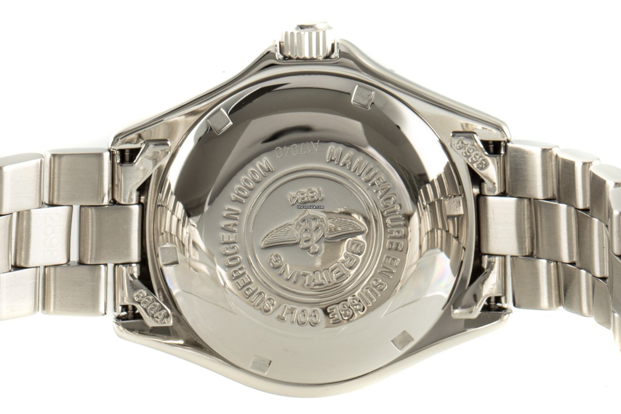 IMG_9081 Breitling Superocean Mens watch Unisex Automatic Steel A17040 Replica 6