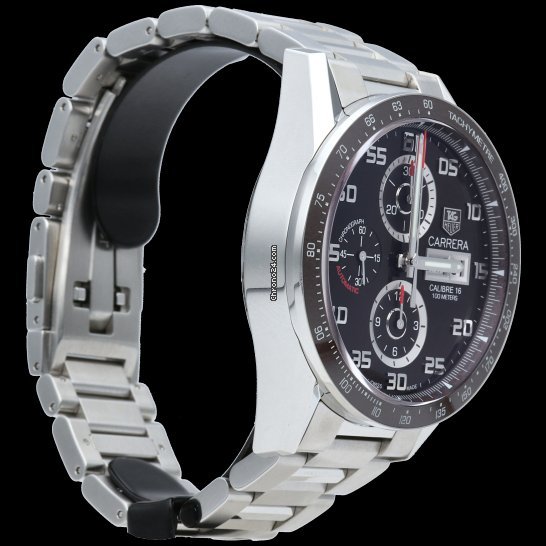 TAG Heuer Carrera Calibre 16 Mens watch Unisex Automatic Steel CV2A1S.BA0799 Replica 6