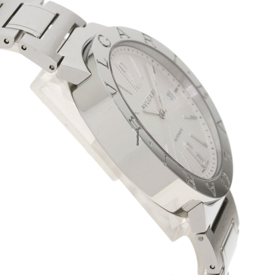 IMG_9081 Bulgari Bulgari Mens watch Unisex Automatic Steel BB42WSSD N Replica 6