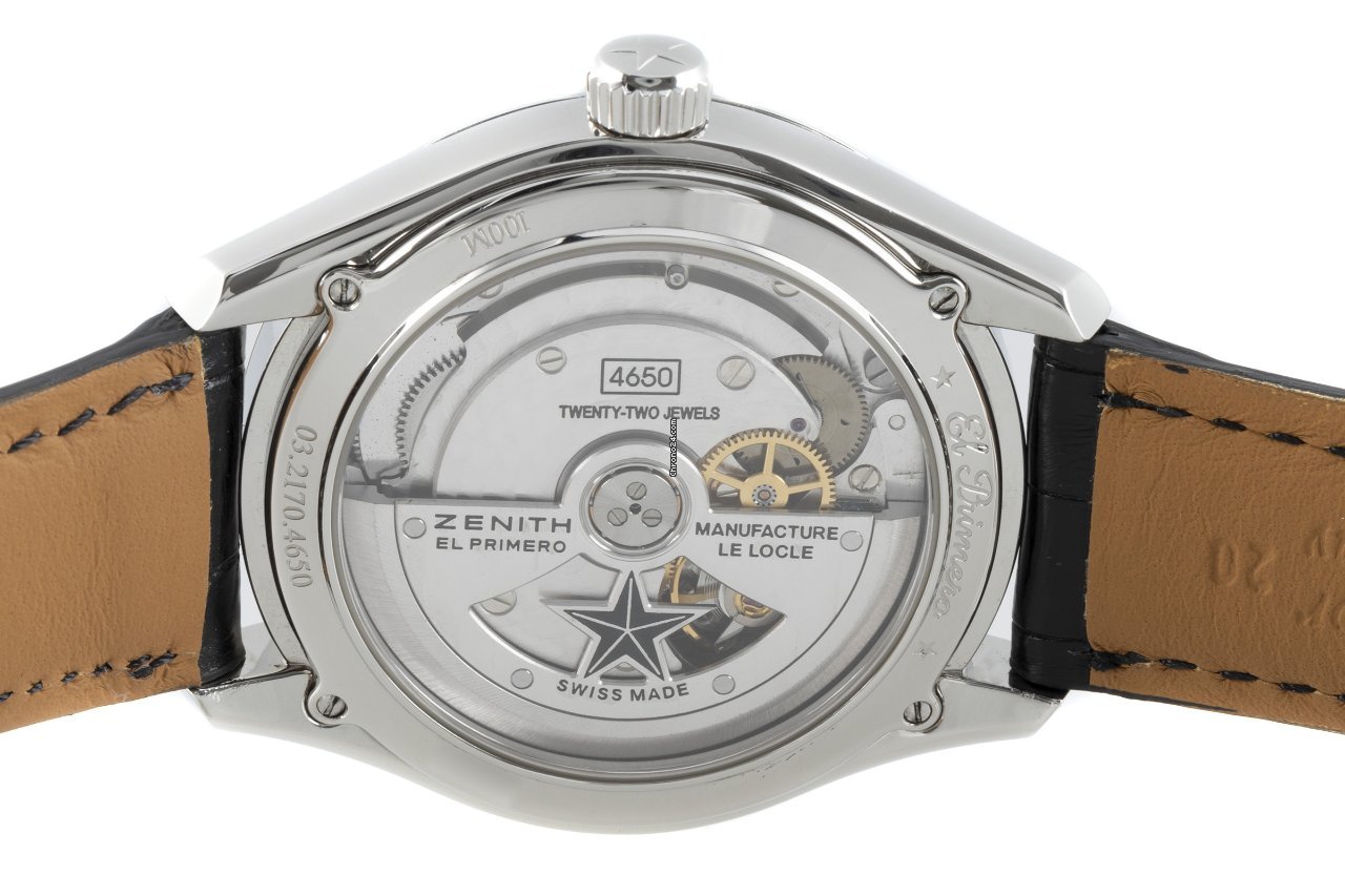 IMG_9081 Zenith El Primero Espada Mens watch Unisex Automatic Steel 03.2170.4650 Replica 6