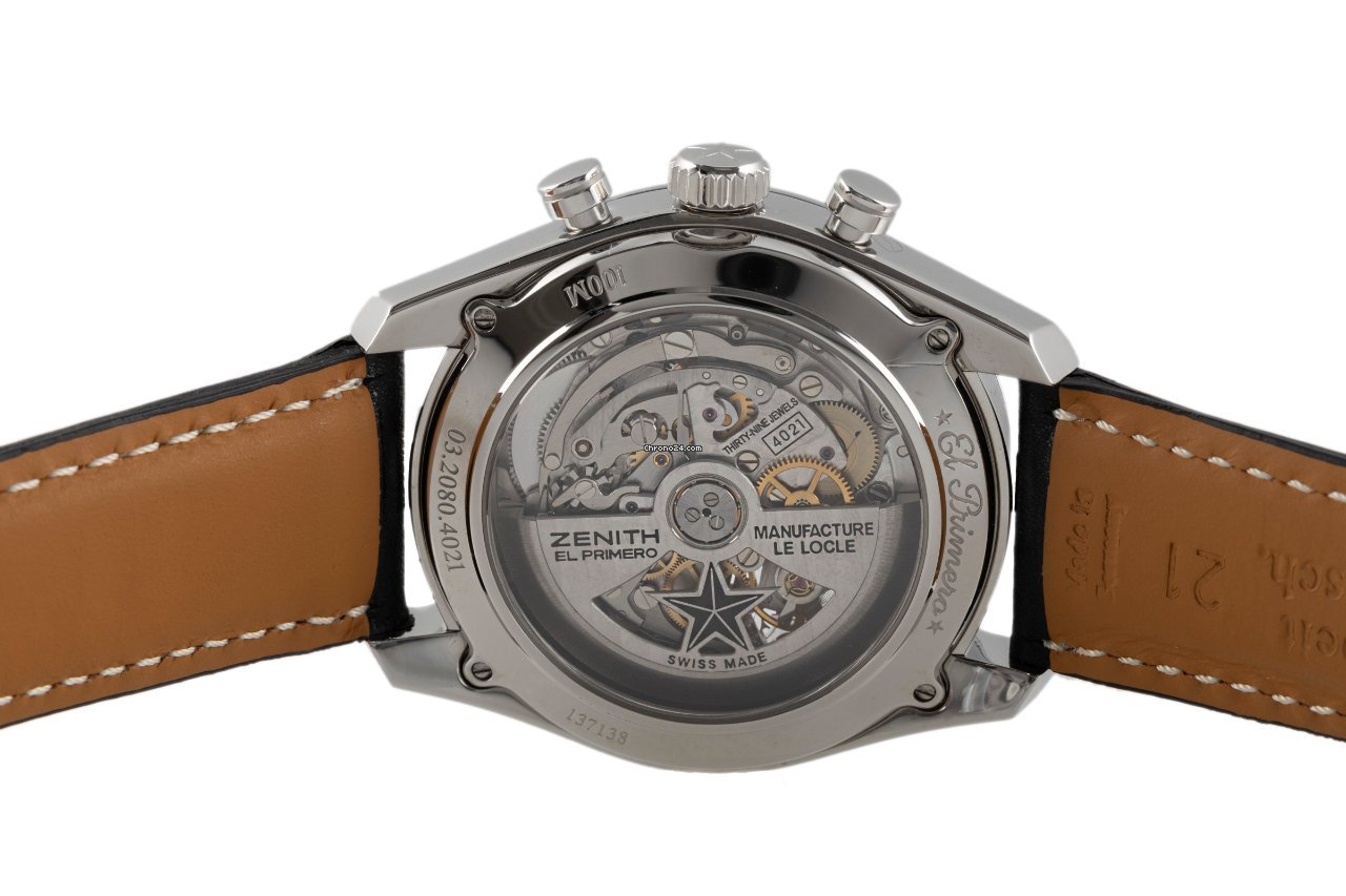IMG_9081 Zenith El Primero Chronomaster Mens watch Unisex Automatic Steel 03.2080.4021 01.C494 Replica 6
