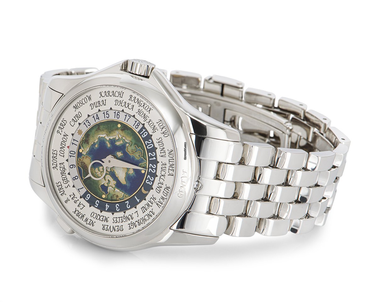 IMG_9081 Patek Philippe World Time Mens watch Unisex Automatic Platinum 5131 1P-001 Replica 6