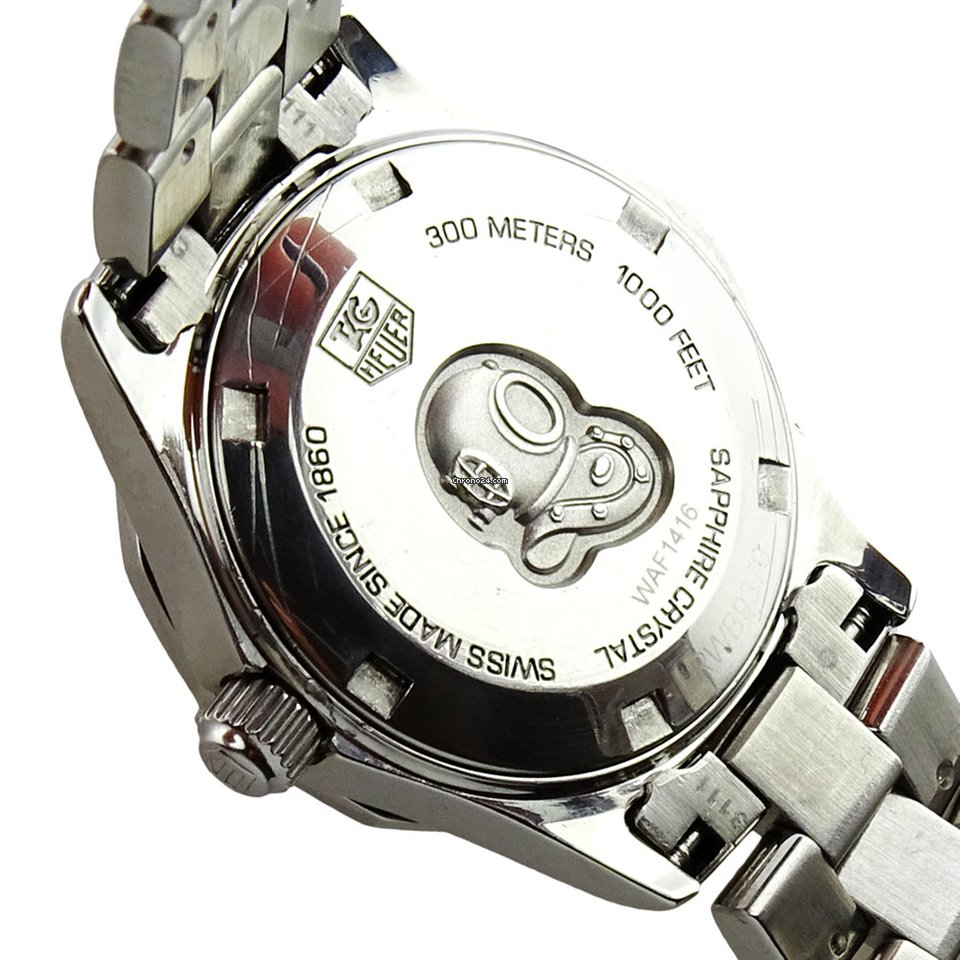 IMG_9081 TAG Heuer Aquaracer Lady Womens watch Quartz Steel WAF1416.BA0824 Replica 6