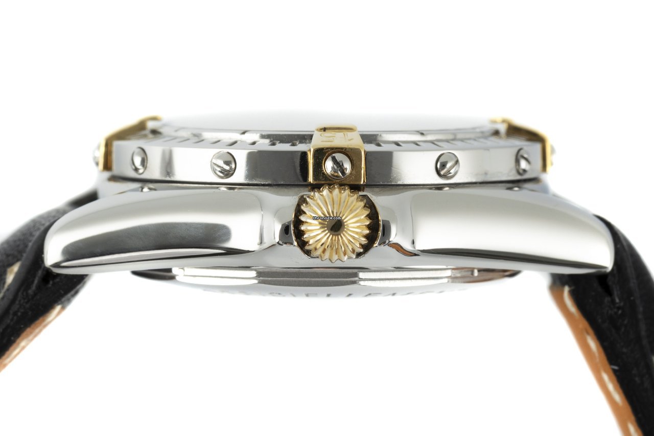 IMG_9081 Breitling Callistino Womens watch Quartz Gold Steel B52345 Replica 6