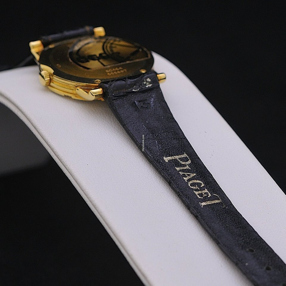 IMG_9081 Piaget Dancer Womens watch Quartz Yellow gold 80464 Replica 6