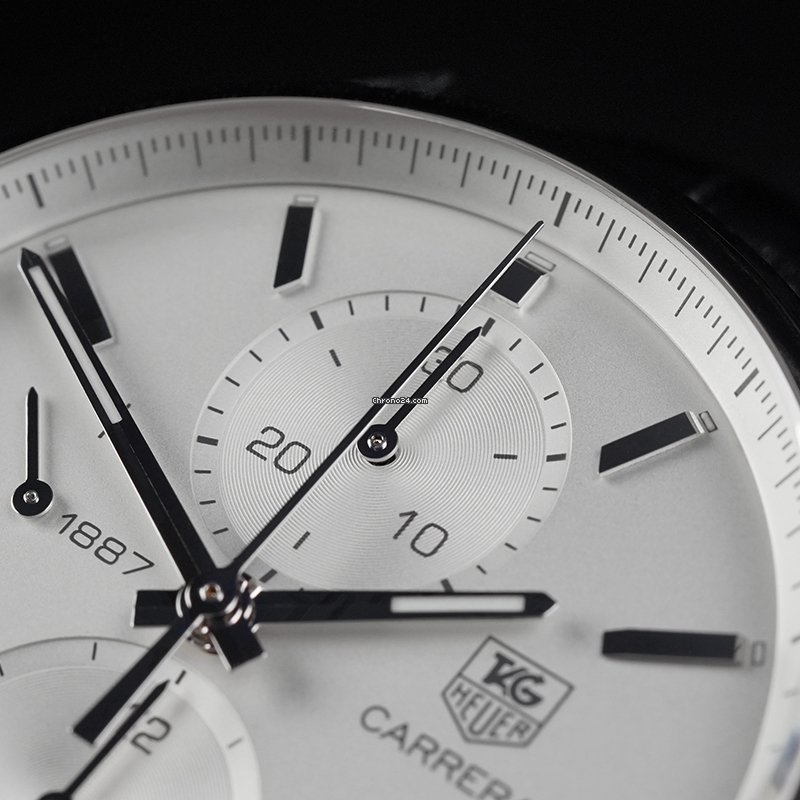 IMG_9081 TAG Heuer Carrera Calibre 1887 Mens watch Unisex Steel CAR2111.FC6266 Replica 6