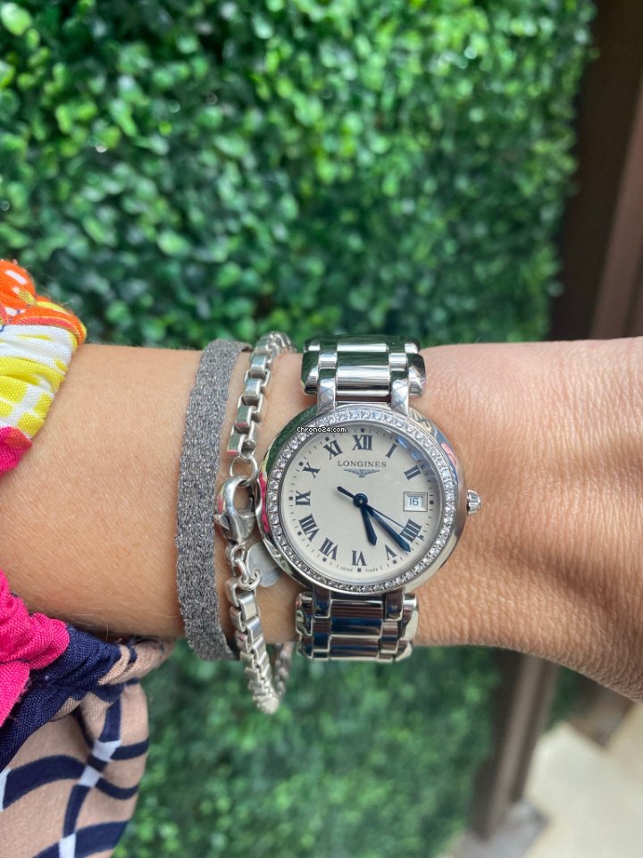IMG_9081 Longines PrimaLuna Womens watch Quartz Steel L8.112.0.71.6 Replica 6