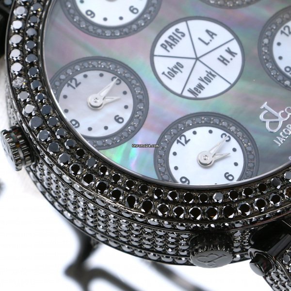 Jacob & Co. Quartz Steel JC-LG3DCBD Replica 6