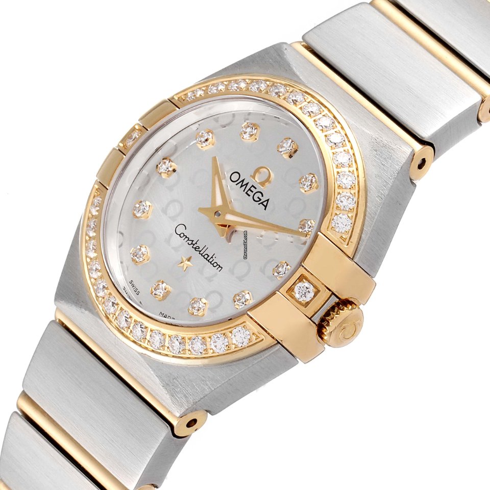 Omega Constellation Quartz Womens watch Quartz Steel 123.25.24.60.52.001 Replica 6