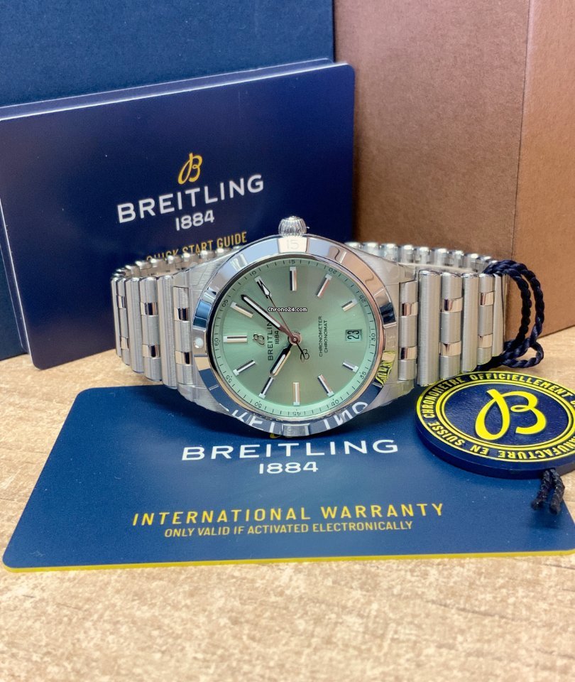 IMG_9081 Breitling Chronomat Womens watch Automatic Steel A10380101L1A1 Replica 6