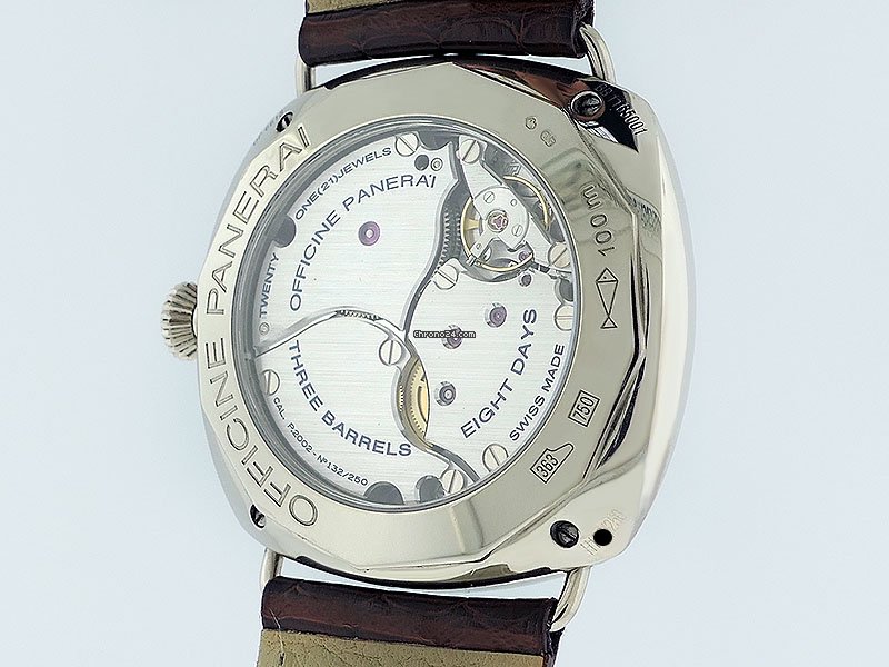 IMG_9081 Panerai Special Editions Mens watch Unisex Manual winding White gold PAM 00200 Replica 6