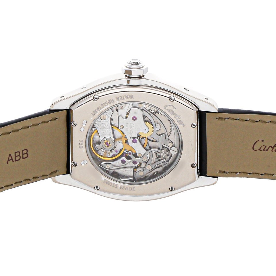 IMG_9081 Cartier Tortue Womens watch Manual winding White gold WA506351 Replica 6