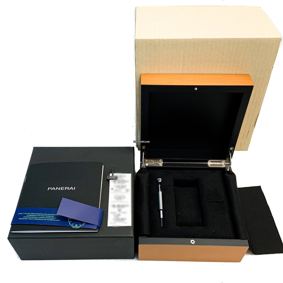 IMG_9081 Panerai Luminor 1950 3 Days GMT Automatic Mens watch Unisex Automatic Ceramic PAM01441 Replica 6