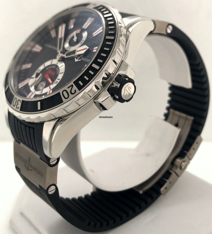 IMG_9081 Ulysse Nardin Diver Chronometer Mens watch Unisex Automatic Steel 263-10 92 Replica 6