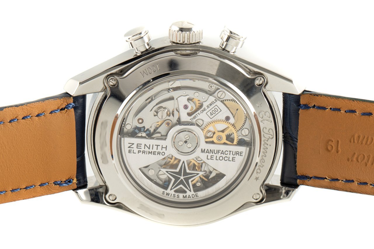 Zenith El Primero Original 1969 Mens watch Unisex Automatic Steel 03.2150.400 26.C714 Replica 6