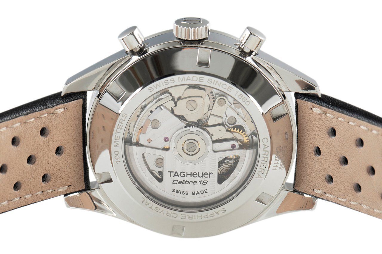 IMG_9081 TAG Heuer Carrera Calibre 16 Mens watch Unisex Automatic Steel CAS2111 Replica 6