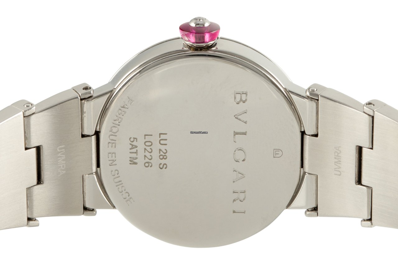 IMG_9081 Bulgari Lucea Womens watch Quartz Steel LU28S Replica 6
