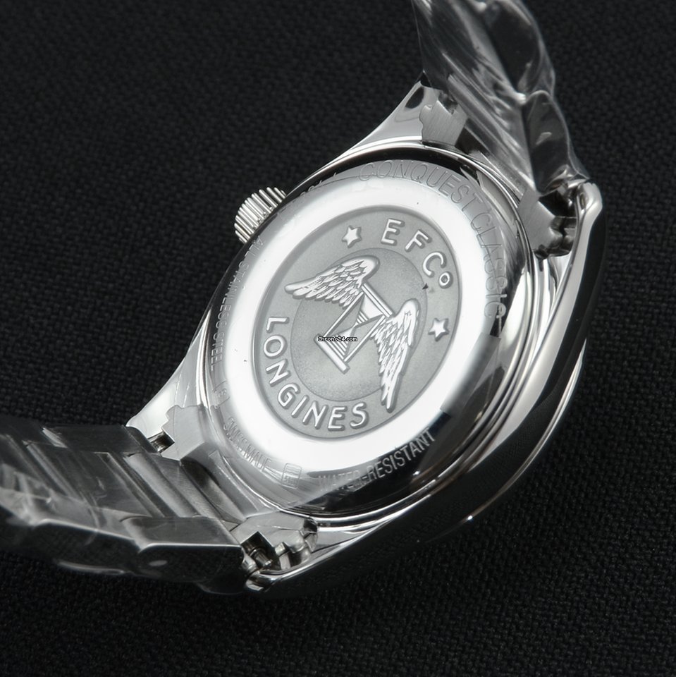 IMG_9081 Longines Conquest Classic Womens watch Quartz Steel L2.286.4.92.6 Replica 6