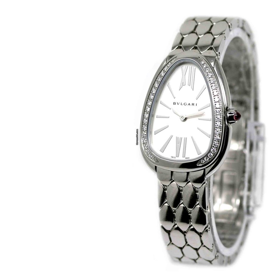 IMG_9081 Bulgari Serpenti Womens watch Quartz Steel 103361 Replica 6