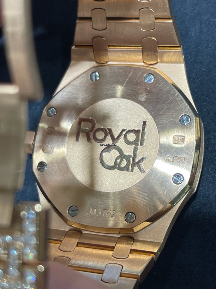 Audemars Piguet Royal Oak Mens watch Unisex Automatic Rose gold 15413OR.YY.1220OR.01 Replica 6