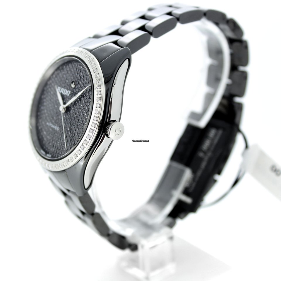 IMG_9081 Rado HyperChrome Diamonds Womens watch Automatic Ceramic R32482722 Replica 6