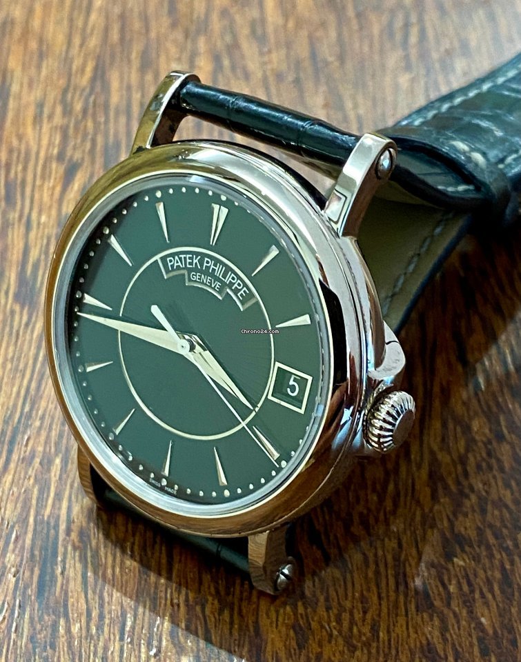 IMG_9081 Patek Philippe Calatrava Mens watch Unisex Automatic White gold 5153G-001 Replica 6